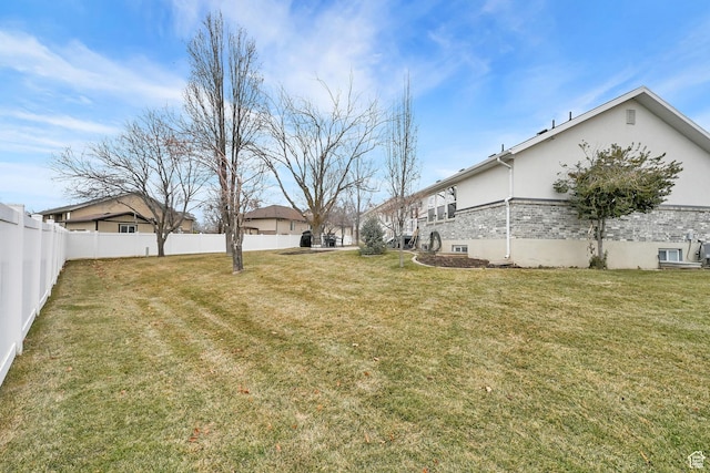 59 Belmore Dr, Kaysville, UT 84037 - view of yard featuring fence