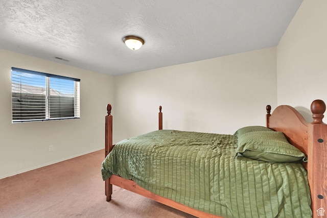 59 Belmore Dr, Kaysville, UT 84037 - bedroom featuring a textured ceiling, carpet, and visible vents