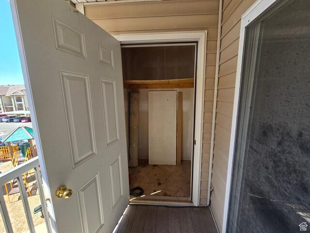 8204 N Cedar Springs Rd E Unit U-12, Eagle Mountain, UT 84005 - interior space featuring wood finished floors