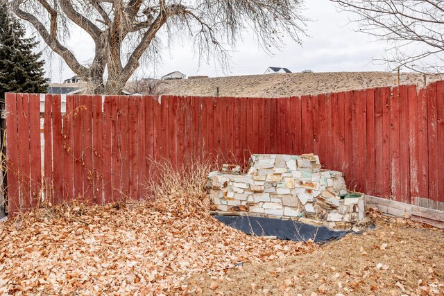 170 S 500 E, Duchesne, UT 84021 - view of yard with fence