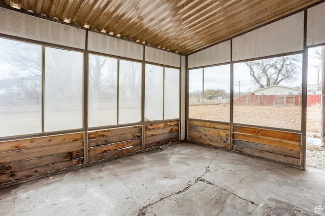 170 S 500 E, Duchesne, UT 84021 - unfurnished sunroom featuring wood ceiling
