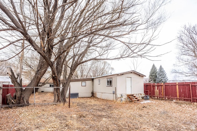 170 S 500 E, Duchesne, UT 84021 - back of house featuring entry steps and a fenced backyard