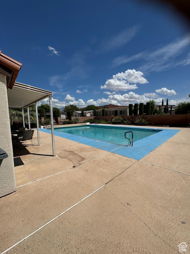 1526 N Dixie Downs Rd N 36, St George, UT 84770 - view of pool with a patio area and a fenced in pool