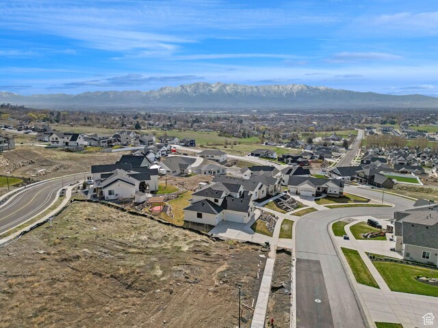680 E 525 N, Providence, UT 84332 - bird's eye view with a residential view and a mountain view