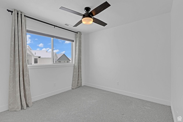 680 E 525 N, Providence, UT 84332 - empty room featuring ceiling fan, carpet flooring, and baseboards