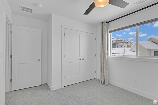 680 E 525 N, Providence, UT 84332 - unfurnished bedroom with a closet, carpet, visible vents, and baseboards