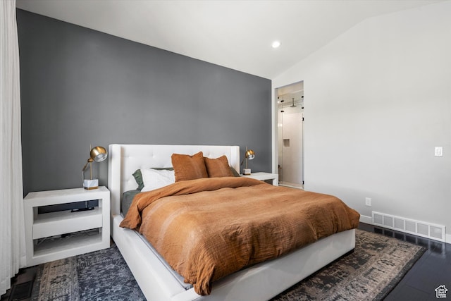 1313 E Daffodil Ct, Layton, UT 84040 - bedroom featuring lofted ceiling and visible vents