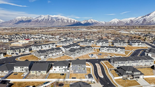 1396 S Castillo Rd W Unit 102, Spanish Fork, UT 84660 - exterior space with a residential view and a mountain view