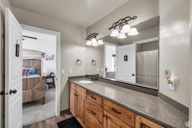 470 E 130 S, Ivins, UT 84738 - ensuite bathroom with vanity, wood finished floors, and ensuite bathroom