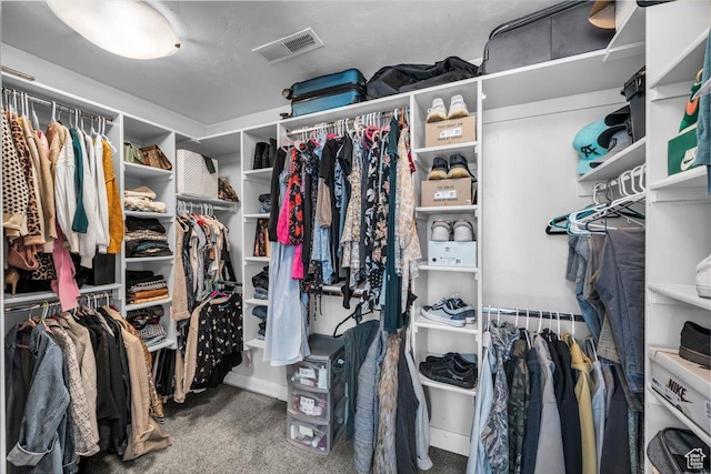 470 E 130 S, Ivins, UT 84738 - spacious closet featuring washer / dryer, carpet, and visible vents