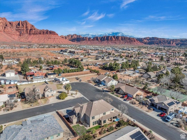 470 E 130 S, Ivins, UT 84738 - birds eye view of property featuring a residential view and a mountain view