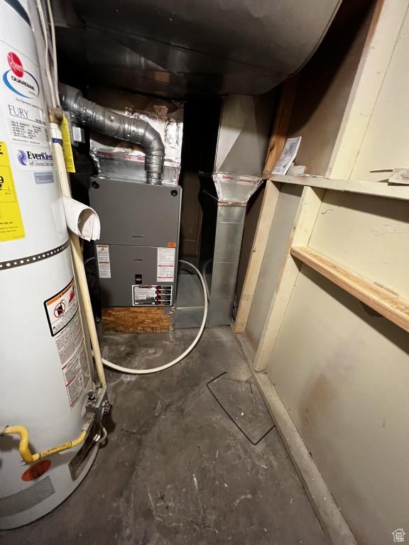 utilities with water heater