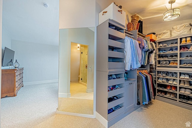 4414 Hidden Cove Rd, Park City, UT 84098 - walk in closet with light colored carpet