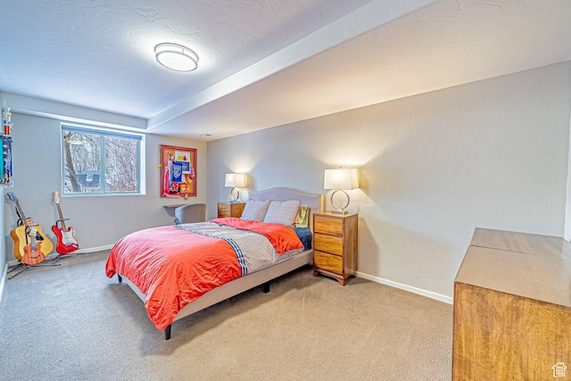 4414 Hidden Cove Rd, Park City, UT 84098 - bedroom with carpet, a textured ceiling, and baseboards