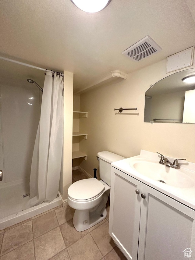 330 E 300 N, Price, UT 84501 - bathroom featuring a shower stall, toilet, vanity, and visible vents