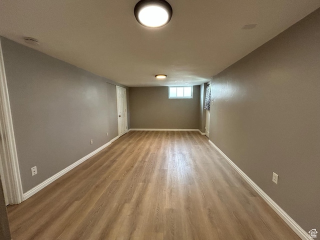 330 E 300 N, Price, UT 84501 - below grade area with baseboards and wood finished floors