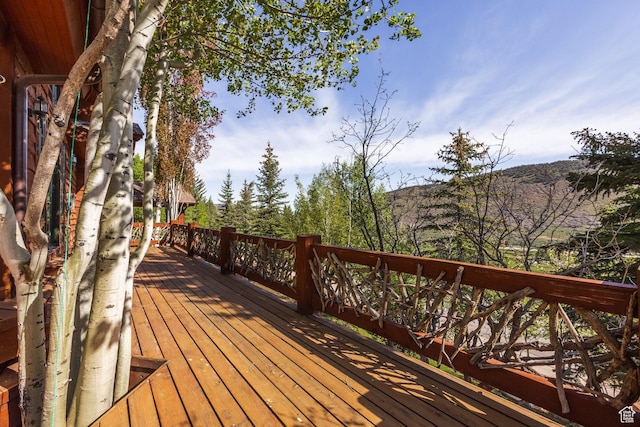 2667 Aspen Springs Dr, Park City, UT 84060 - view of wooden deck