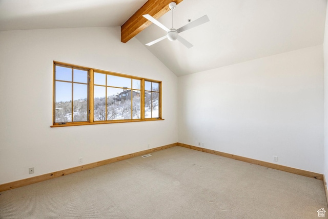 2667 Aspen Springs Dr, Park City, UT 84060 - empty room featuring ceiling fan, light carpet, and baseboards