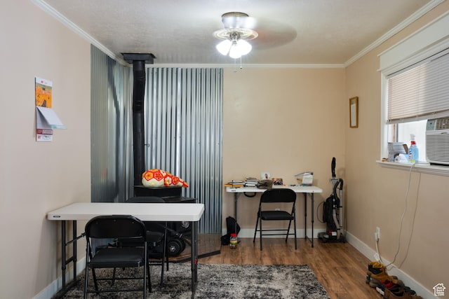 1502 S 325 W, Hurricane, UT 84737 - office with ornamental molding, wood finished floors, and baseboards