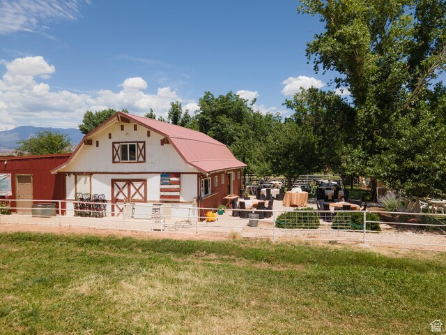 1502 S 325 W, Hurricane, UT 84737 - exterior space featuring an exterior structure and a mountain view