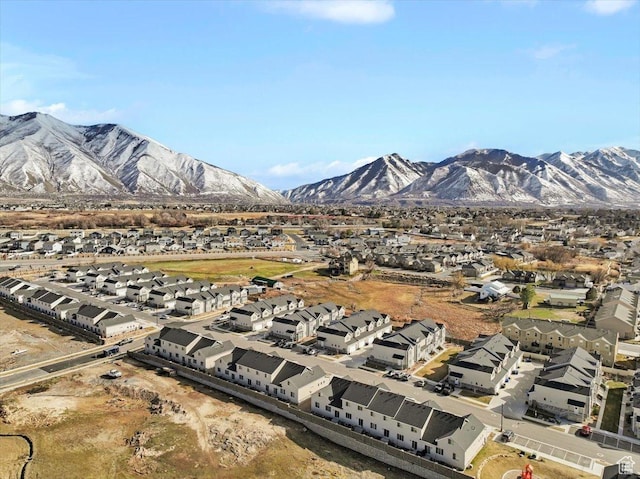 916 N 1190 E, Spanish Fork, UT 84660 - birds eye view of property with a residential view and a mountain view