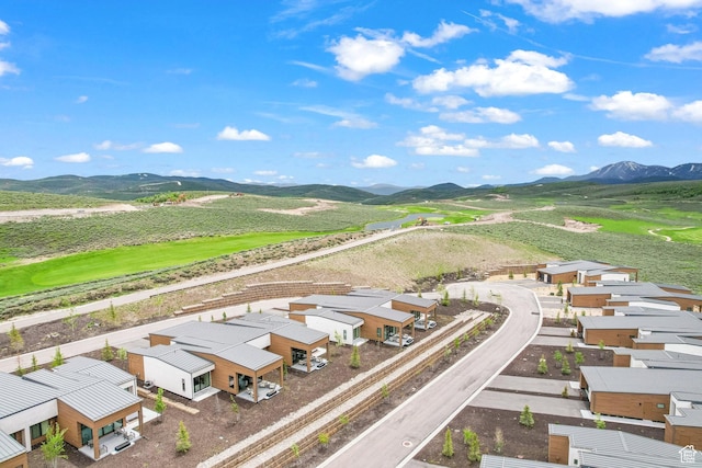 6427 Double Deer Loop, Park City, UT 84098 - drone / aerial view with a residential view and a mountain view