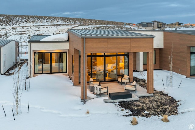 6427 Double Deer Loop, Park City, UT 84098 - snow covered house with a standing seam roof and metal roof