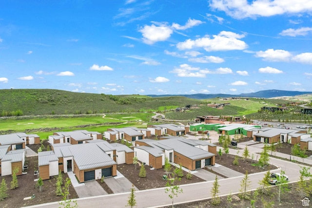 6427 Double Deer Loop, Park City, UT 84098 - drone / aerial view with a residential view and a mountain view