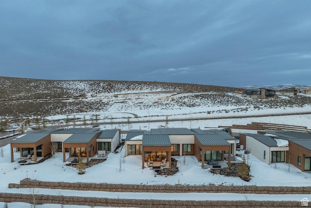 6427 Double Deer Loop, Park City, UT 84098 - snowy aerial view featuring a residential view