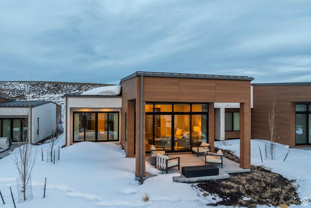 6427 Double Deer Loop, Park City, UT 84098 - view of snow covered rear of property