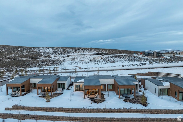 6427 Double Deer Loop, Park City, UT 84098 - snowy aerial view featuring a residential view