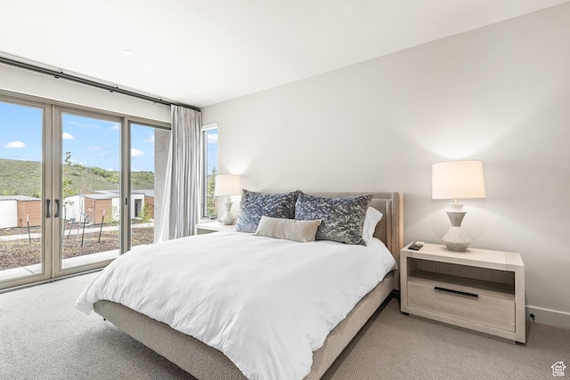 6427 Double Deer Loop, Park City, UT 84098 - bedroom featuring carpet floors, baseboards, and access to outside