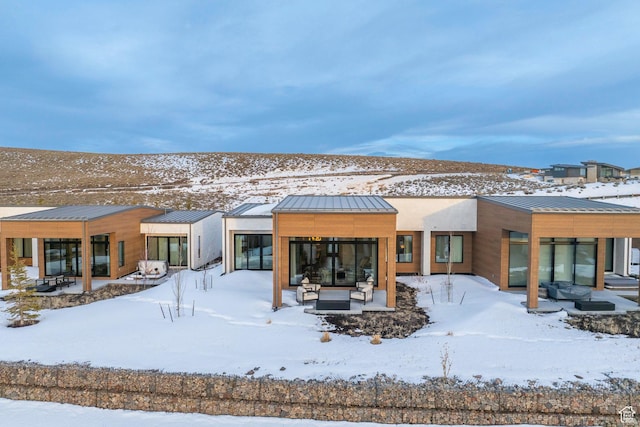 6427 Double Deer Loop, Park City, UT 84098 - snow covered house with metal roof and a standing seam roof