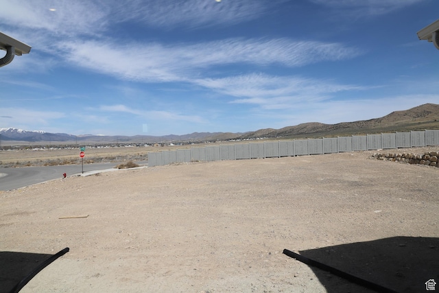 2794 E Liam Ln Unit 101, Eagle Mountain, UT 84005 - view of yard with a mountain view