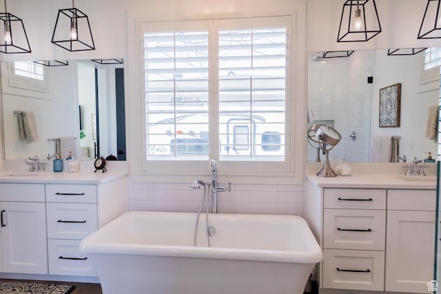 14102 S Sleepy Oaks Ln, Herriman, UT 84096 - bathroom featuring vanity and plenty of natural light