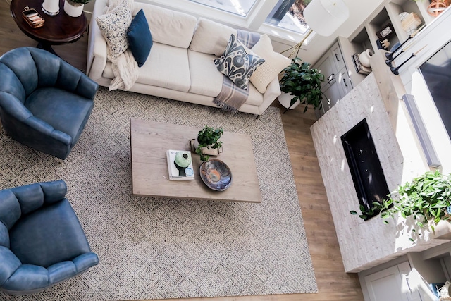14102 S Sleepy Oaks Ln, Herriman, UT 84096 - living area with wood finished floors