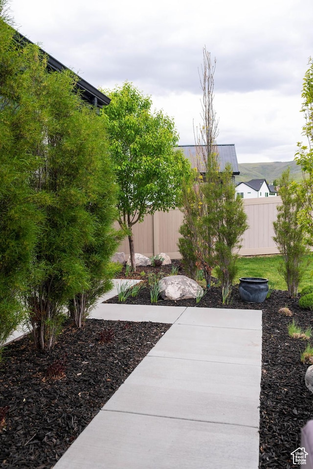 14102 S Sleepy Oaks Ln, Herriman, UT 84096 - view of yard featuring fence and a patio