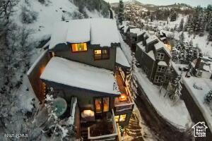 234 Ridge Ave, Park City, UT 84060 - view of snowy aerial view