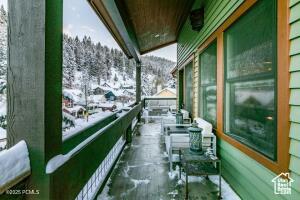 234 Ridge Ave, Park City, UT 84060 - view of snow covered back of property