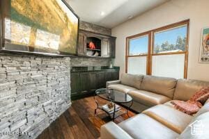 234 Ridge Ave, Park City, UT 84060 - living room featuring wood finished floors