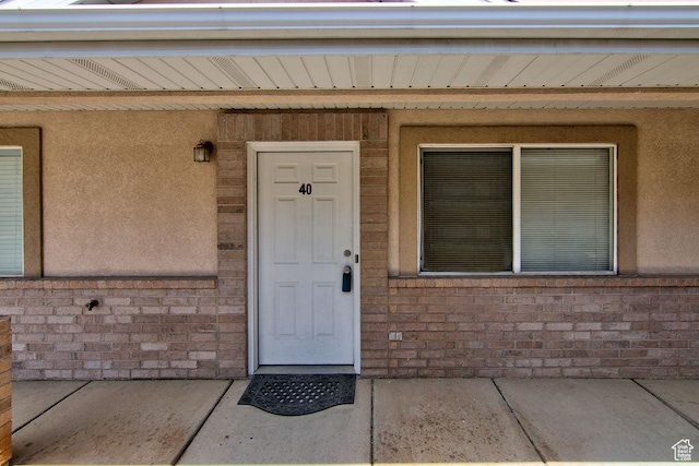 262 W 1975 N Unit 40, Ogden, UT 84414 - entrance to property featuring brick siding