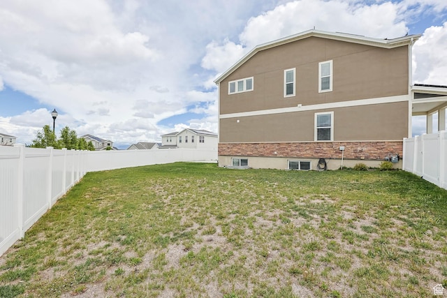 5436 W 9120 S, West Jordan, UT 84081 - rear view of house featuring stucco siding and stone siding