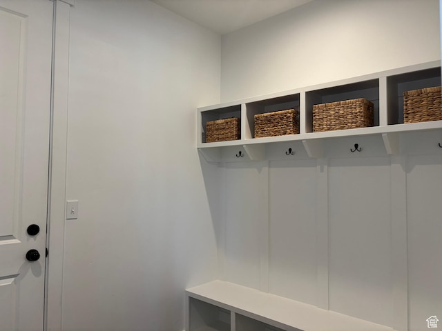 view of mudroom