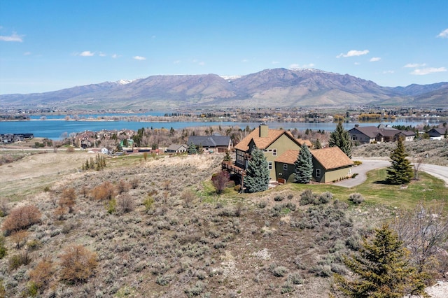 1173 S Innsbruck Dr, Huntsville, UT 84317 - mountain view featuring a water view