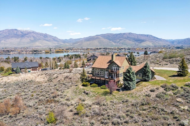 1173 S Innsbruck Dr, Huntsville, UT 84317 - property view of mountains featuring a water view