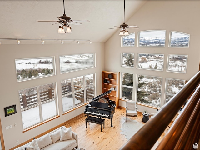 1173 S Innsbruck Dr, Huntsville, UT 84317 - sunroom featuring rail lighting