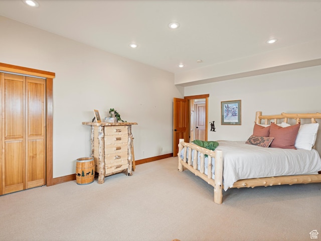 1173 S Innsbruck Dr, Huntsville, UT 84317 - bedroom with recessed lighting, carpet flooring, and baseboards