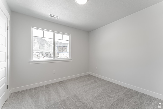 702 W 4500 S Unit 308, Mapleton, UT 84664 - spare room featuring carpet, a textured ceiling, and baseboards