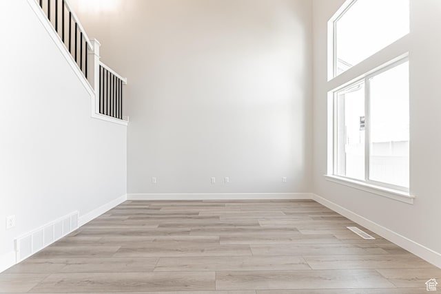 702 W 4500 S Unit 308, Mapleton, UT 84664 - unfurnished room featuring light wood-style floors and baseboards