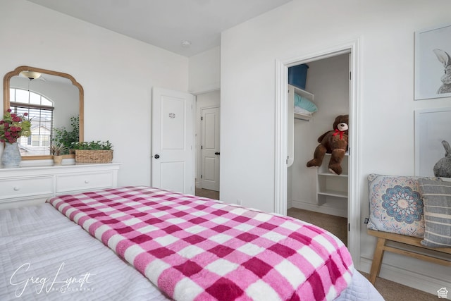 395 W Granite Dr, Washington, UT 84780 - bedroom featuring carpet floors and a spacious closet